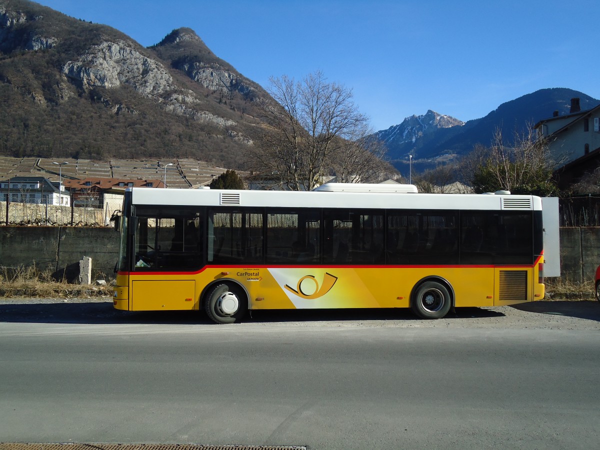 (132'479) - TPC Aigle - VD 1174 - MAN/G�ppel am 6. Februar 2011 beim Bahnhof Aigle