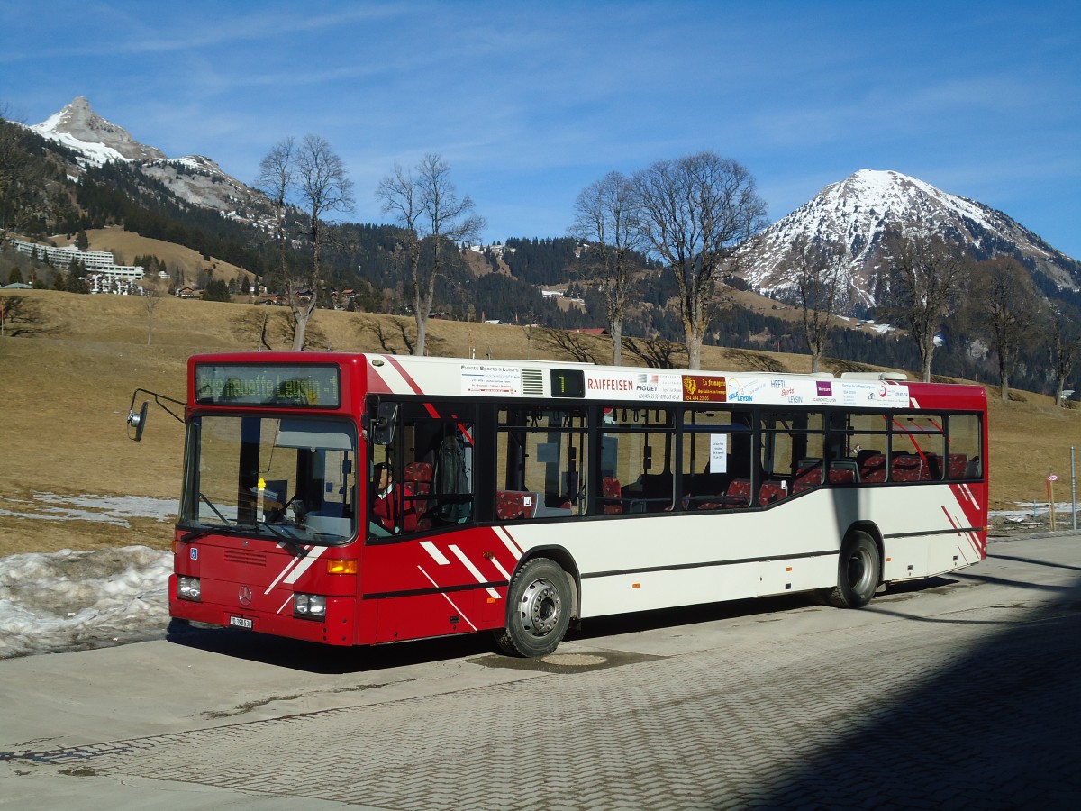 (132'488) - Leysin-Excursions, Leysin - VD 398'538 - Mercedes (ex Krada, D-B�blingen; ex VAG Freiburg/D Nr. 841) am 6. Februar 2011 in Leysin, Patinoire-Camping