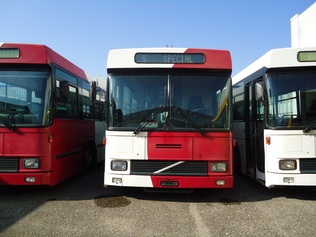 (132'791) - TPF Fribourg - Nr. 506 - Volvo/Hess Gelenkduobus am 9. M�rz 2011 in Biel, Rattinbus