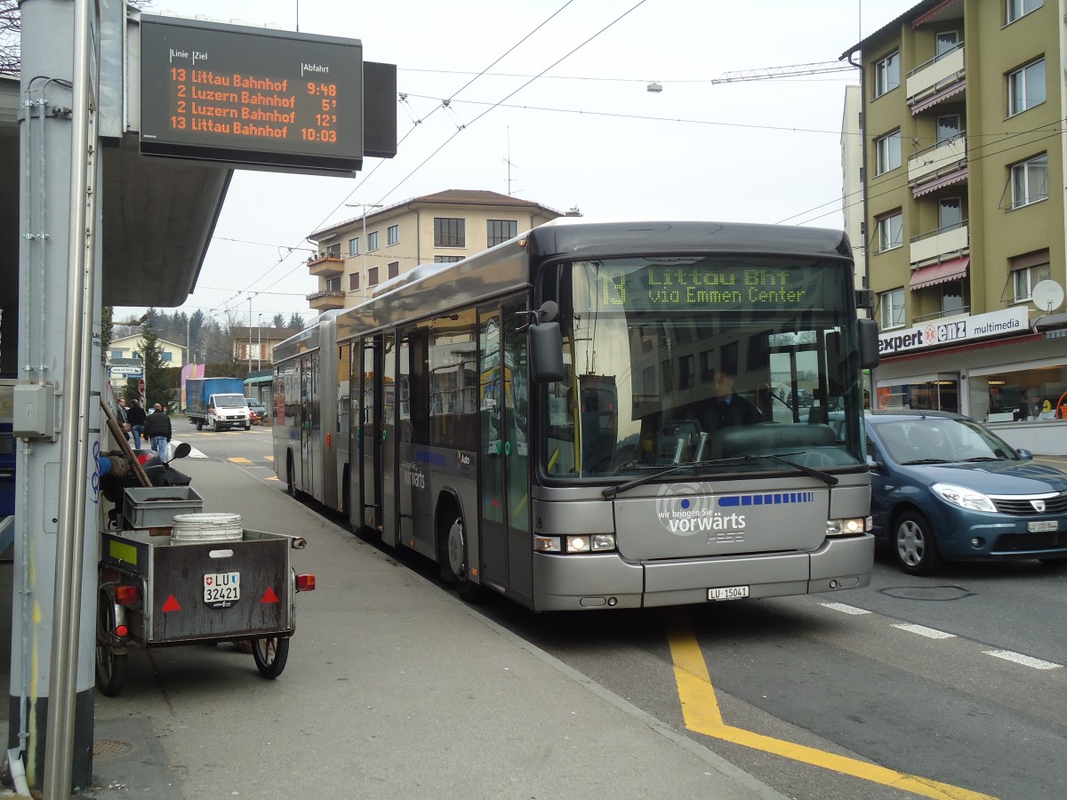 (132'973) - AAGR Rothenburg - Nr. 28/LU 15'041 - Scania/Hess am 11. M�rz 2011 in Emmenbr�cke, Sprengi