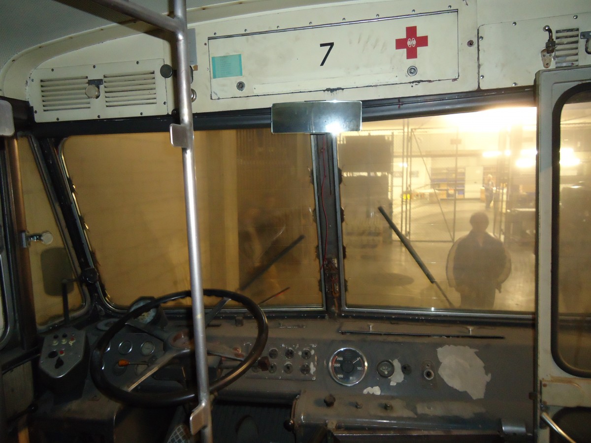 (133'124) - VW Winterthur - Nr. 7 - Mowag/FFA (ex RRCV, A-Lustenau; ex VW Winterthur Nr. 7) am 20. M�rz 2011 in Winterthur, Depot Gr�zefeld (Innenaufnahme)