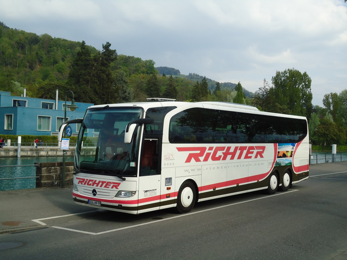 (133'393) - Aus Deutschland: Richter, Erpolzheim - D�W-HP 99 - Mercedes am 23. April 2011 bei der Schiffl�ndte Thun