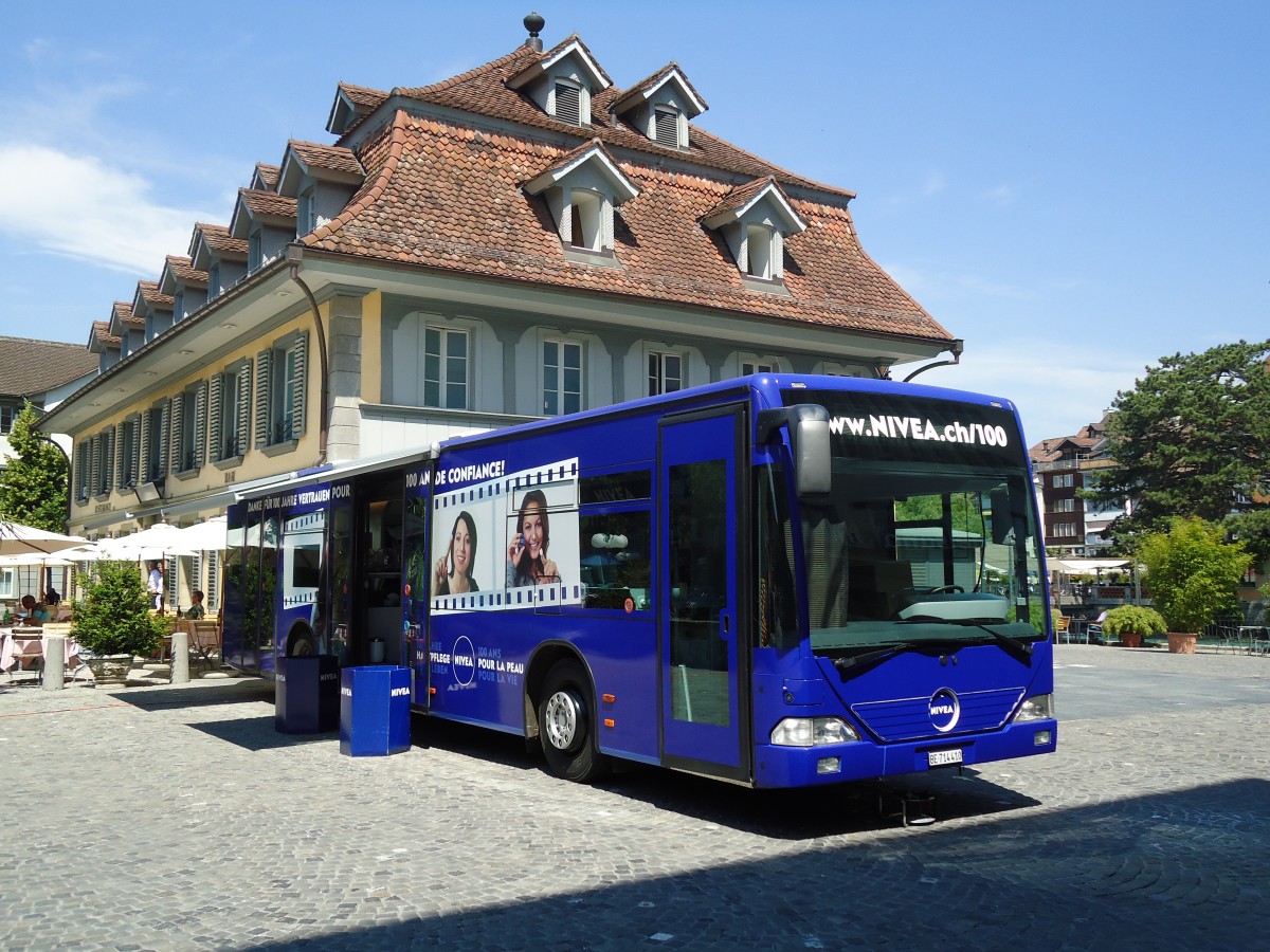 (133'848) - Nivea, M�nchenstein - BE 714'410 - Mercedes (ex TC La Chaux-de-Fonds) am 26. Mai 2011 in Thun, Waisenhausplatz