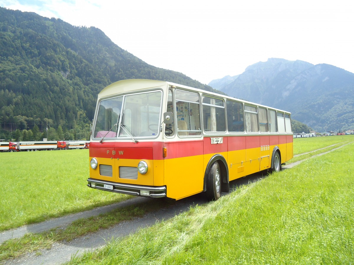 (134'415) - Tr�b, Oberrieden - Nr. 12/ZH 69'651 - FBW/R&J (ex Ryffel, Uster Nr. 12) am 25. Juni 2011 in Interlaken, Flugplatz
