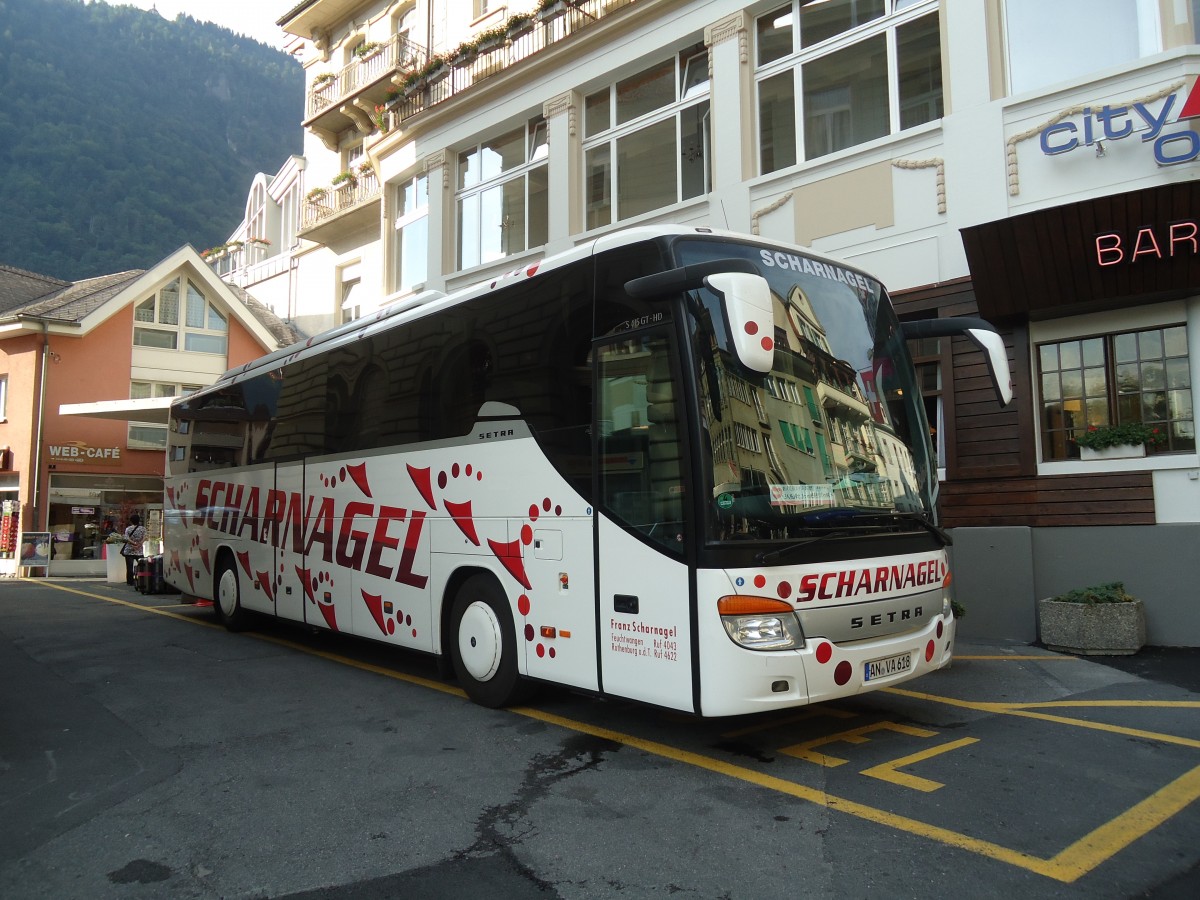 (134'553) - Aus Deutschland: Scharnagel, Feuchtwangen - AN-VA 618 - Setra am 27. Juni 2011 in Interlaken, H�heweg