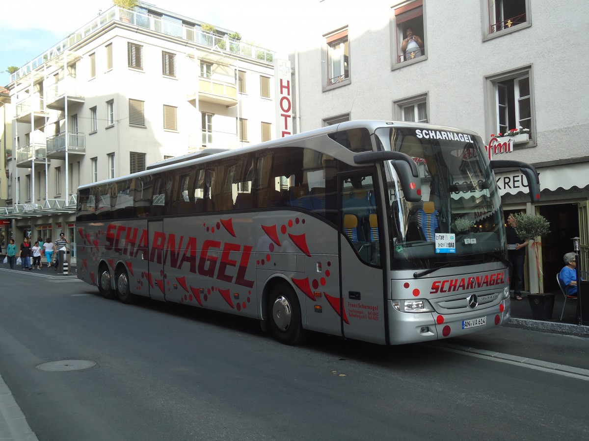 (134'554) - Aus Deutschland: Scharnagel, Feuchtwangen - AN-VA 614 - Mercedes am 27. Juni 2011 in Interlaken, H�heweg