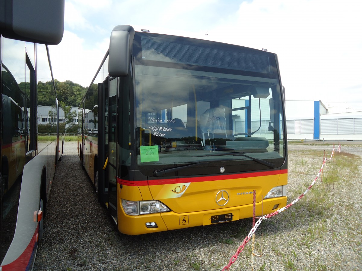 (134'860) - Br�ndli, Elfingen - Nr. 9 - Mercedes am 10. Juli 2011 in Kloten, EvoBus