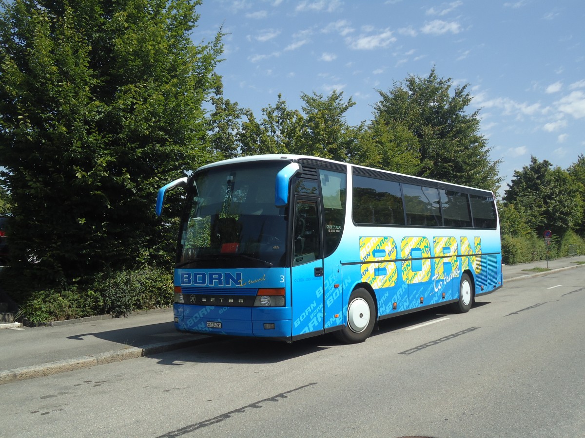 (135'062) - Born, Olten - Nr. 3/SO 124'091 - Setra am 12. Juli 2011 in Lausanne, Parc-V�lodrome