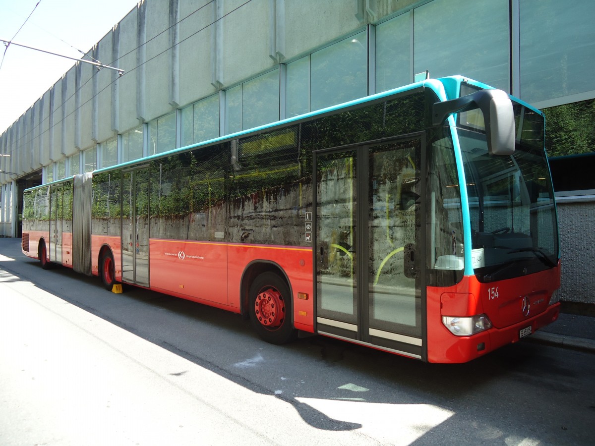 (135'093) - TL Lausanne (VB 154) - Nr. 649/BE 653'154 - Mercedes am 12. Juli 2011 in Lausanne, D�p�t Borde