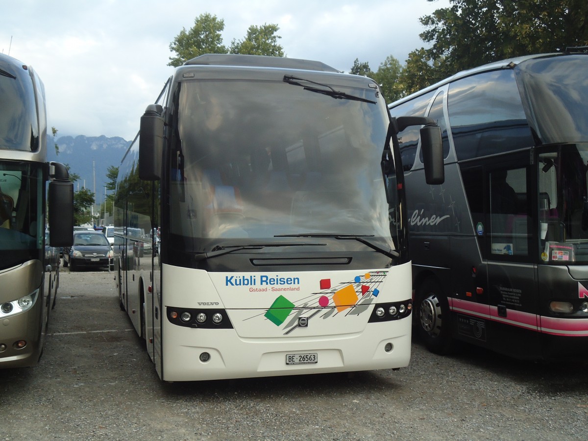 (135'333) - K�bli, Gstaad - BE 26'563 - Volvo (ex AAGK Koppigen Nr. 25) am 29. Juli 2011 in Thun, Lachenwiese