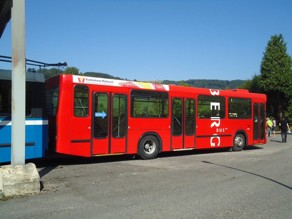 (135'624) - AHW Horgen (R�trobus) - Nr. 12 - Volvo/Hess (ex Waldmeier, W�denswil Nr. 12) am 20. August 2011 in Moudon, R�trobus