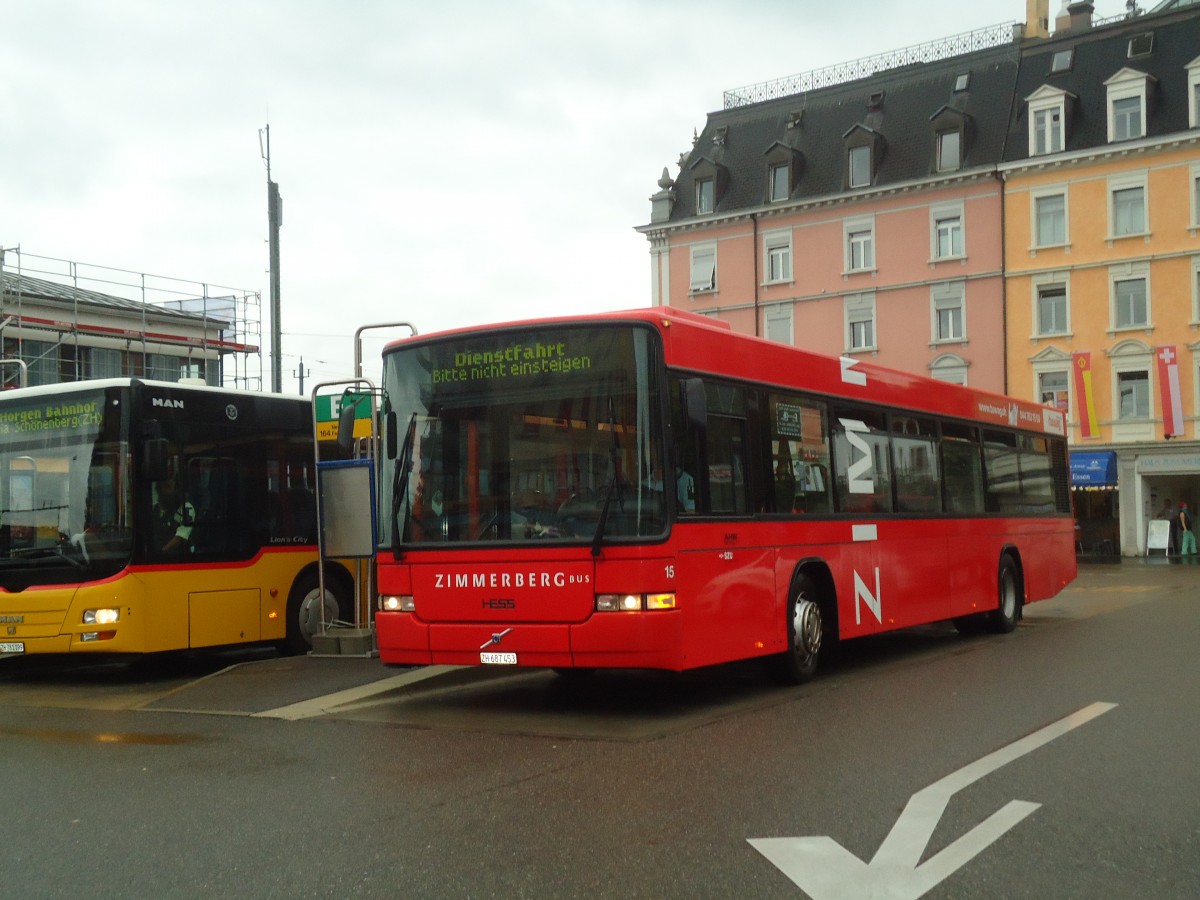 (135'811) - AHW Horgen - Nr. 15/ZH 687'453 - Volvo/Hess am 5. September 2011 beim Bahnhof W�denswil