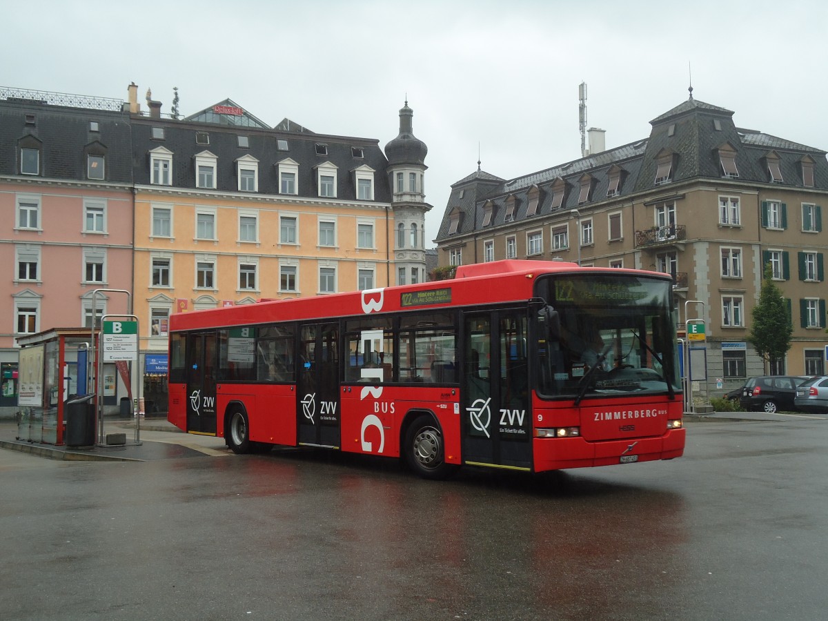 (135'813) - AHW Horgen - Nr. 9/ZH 687'451 - Volvo/Hess am 5. September 2011 beim Bahnhof W�denswil
