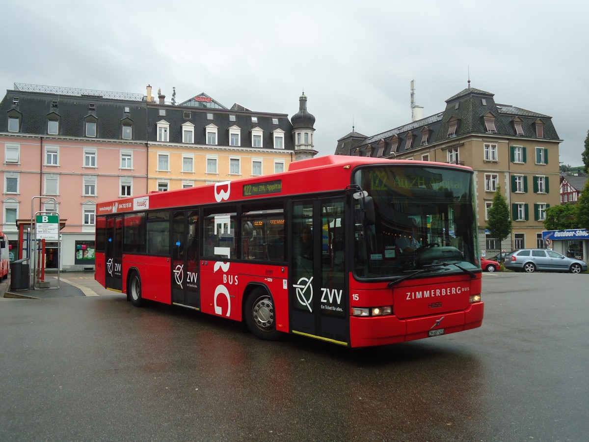(135'819) - AHW Horgen - Nr. 15/ZH 687'453 - Volvo/Hess am 5. September 2011 beim Bahnhof W�denswil