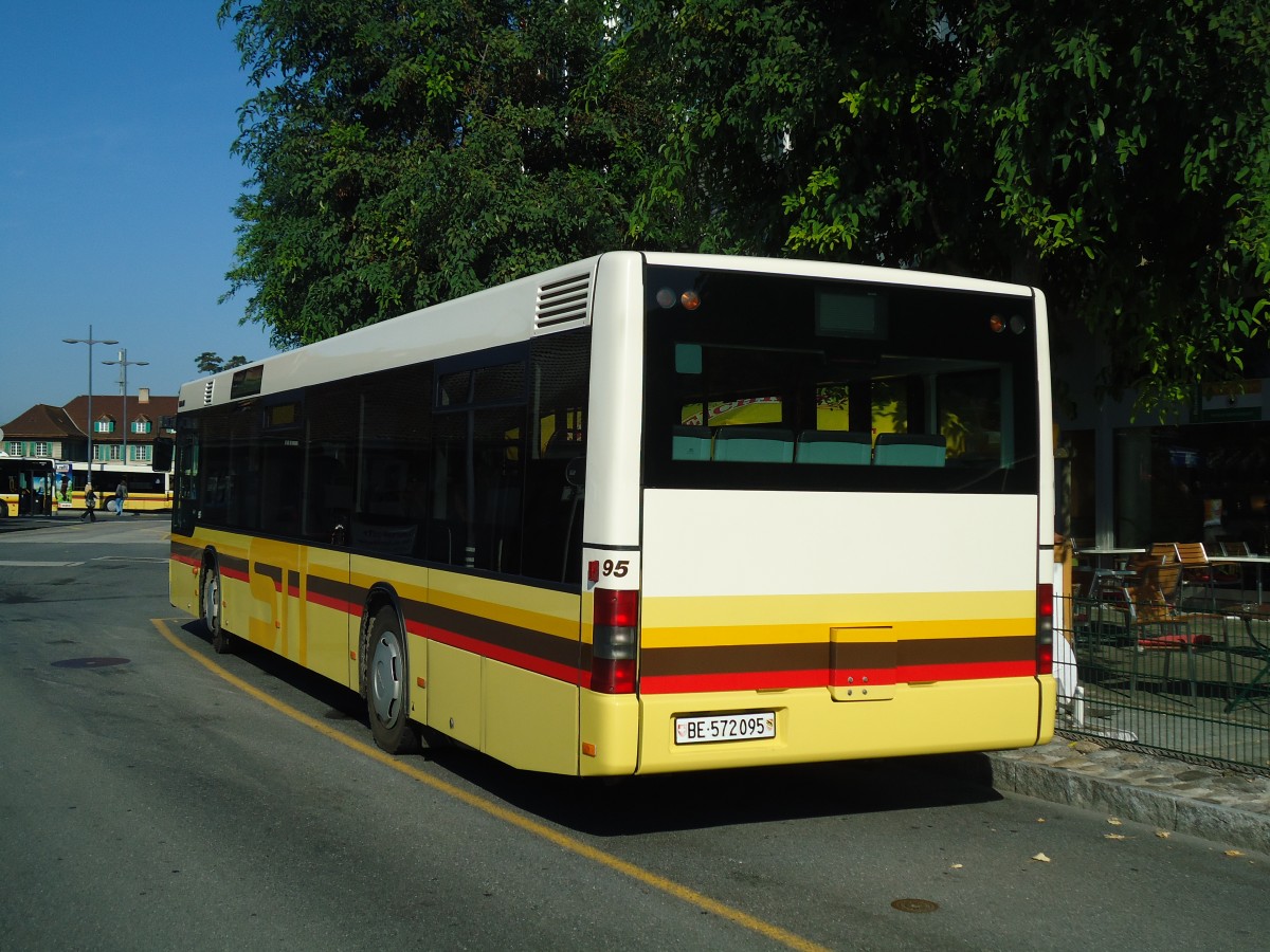 (136'258) - STI Thun - Nr. 95/BE 572'095 - MAN am 1. Oktober 2011 bei der Schiffl�ndte Thun