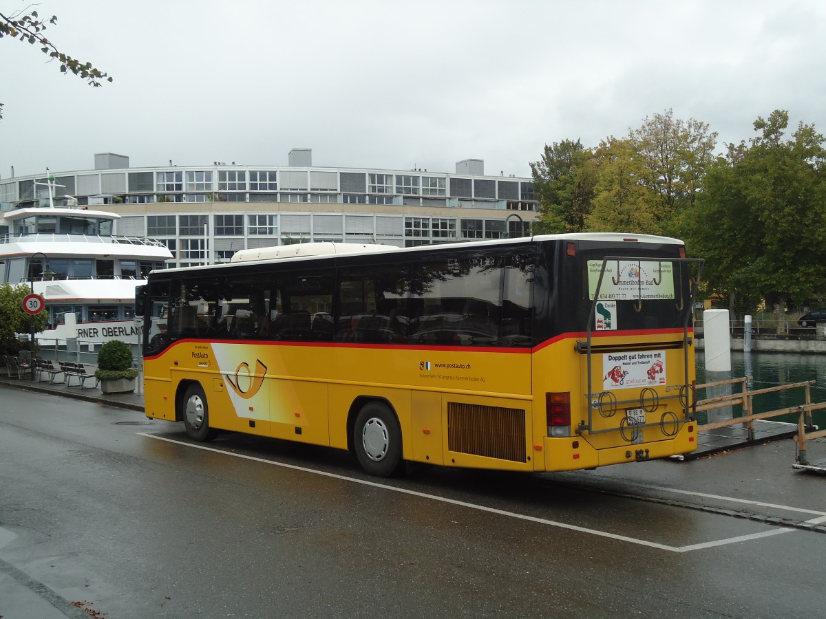(136'587) - ASK Schangnau - BE 396'677 - Volvo am 8. Oktober 2011 bei der Schiffl�ndte Thun