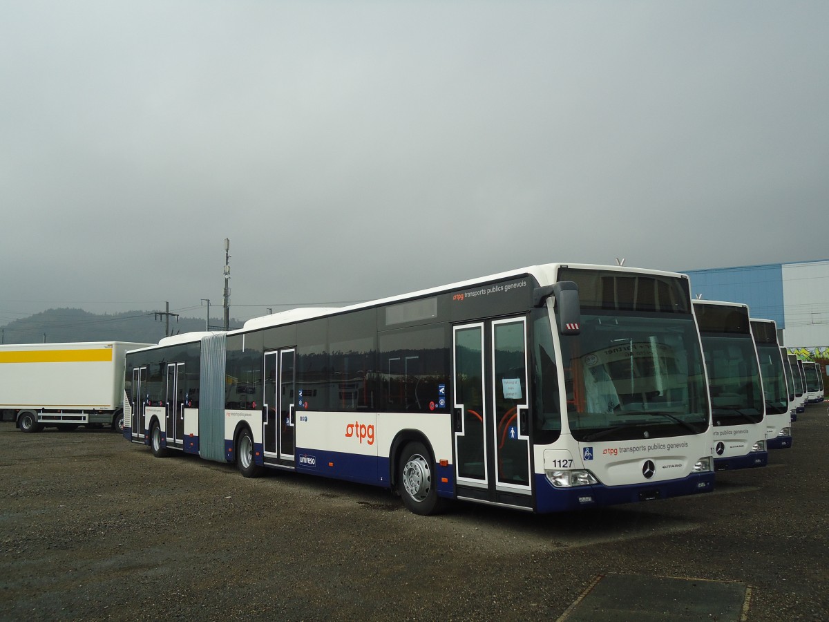 (136'625) - TPG Gen�ve - Nr. 1127 - Mercedes am 19. Oktober 2011 in Wil, Larag
