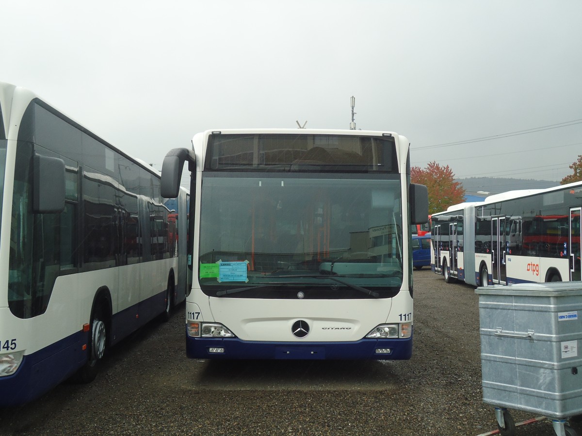 (136'630) - TPG Gen�ve - Nr. 1117 - Mercedes am 19. Oktober 2011 in Wil, Larag