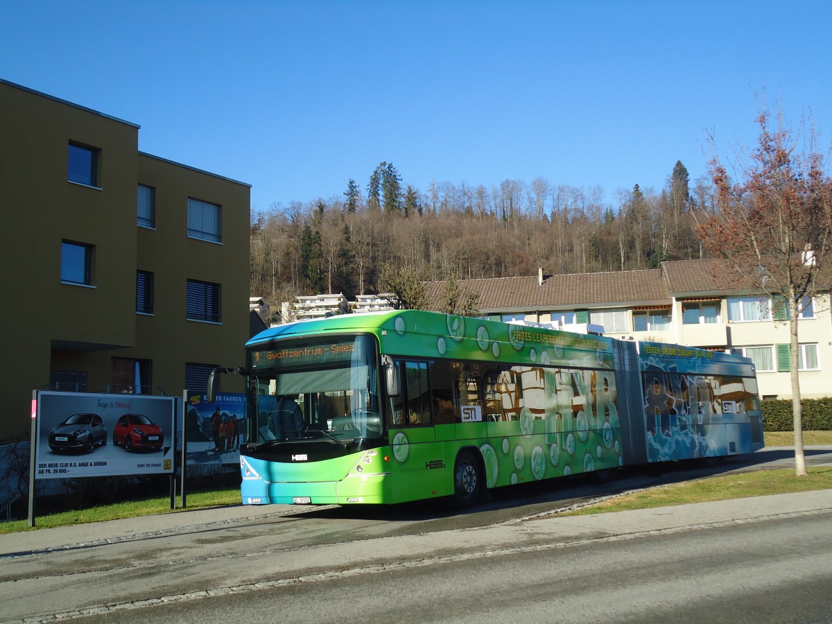 (137'303) - STI Thun (Testbus) - BS 59'326 - Hess/Hess am 25. Dezember 2011 in Steffisburg, Fl�hli