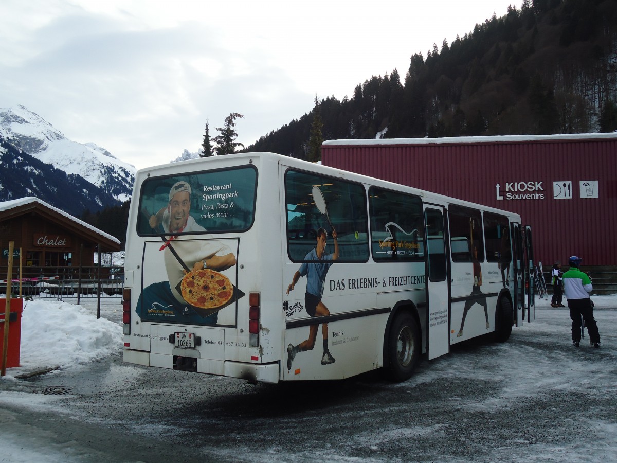 (137'323) - EAB Engelberg - Nr. 4/OW 10'265 - NAW/Hess (ex RTB Altst�tten Nr. 49) am 2. Januar 2012 in Engelberg, Titlisbahnen