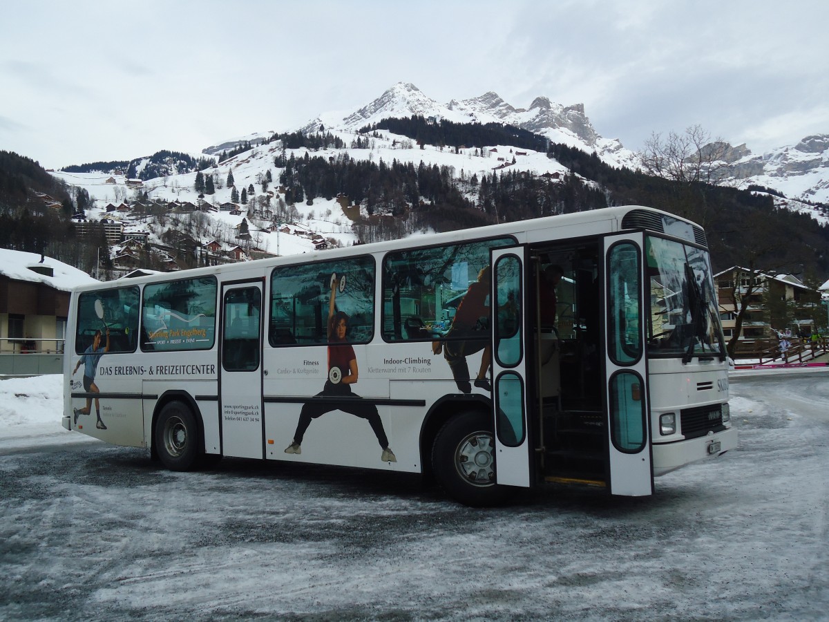 (137'325) - EAB Engelberg - Nr. 4/OW 10'265 - NAW/Hess (ex RTB Altst�tten Nr. 49) am 2. Januar 2012 in Engelberg, Titlisbahnen