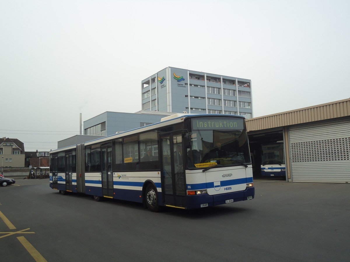 (138'017) - ZVB Zug - Nr.86/ZG 88'086 - NAW/Hess am 6. M�rz 2012 in Zug, Garage