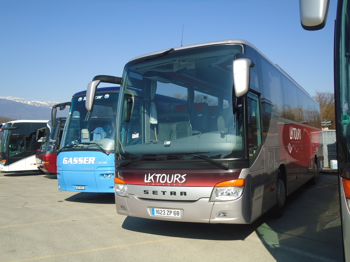 (138'216) - Aus Frankreich: Kunegel, Colmar - 1623 ZP 68 - Setra am 9. M�rz 2012 in Gen�ve, P 47