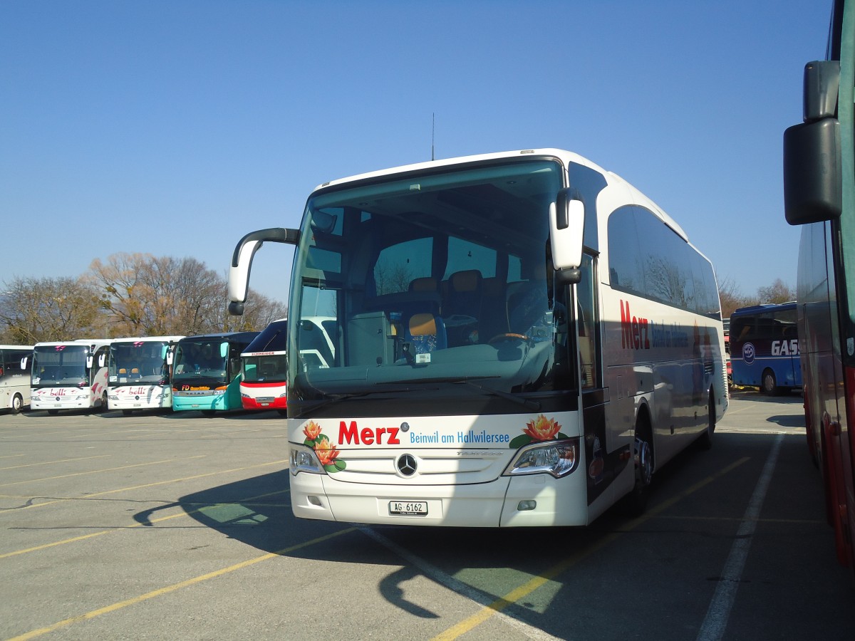 (138'225) - Merz, Beinwil - AG 6162 - Mercedes am 9. M�rz 2012 in Gen�ve, P 47