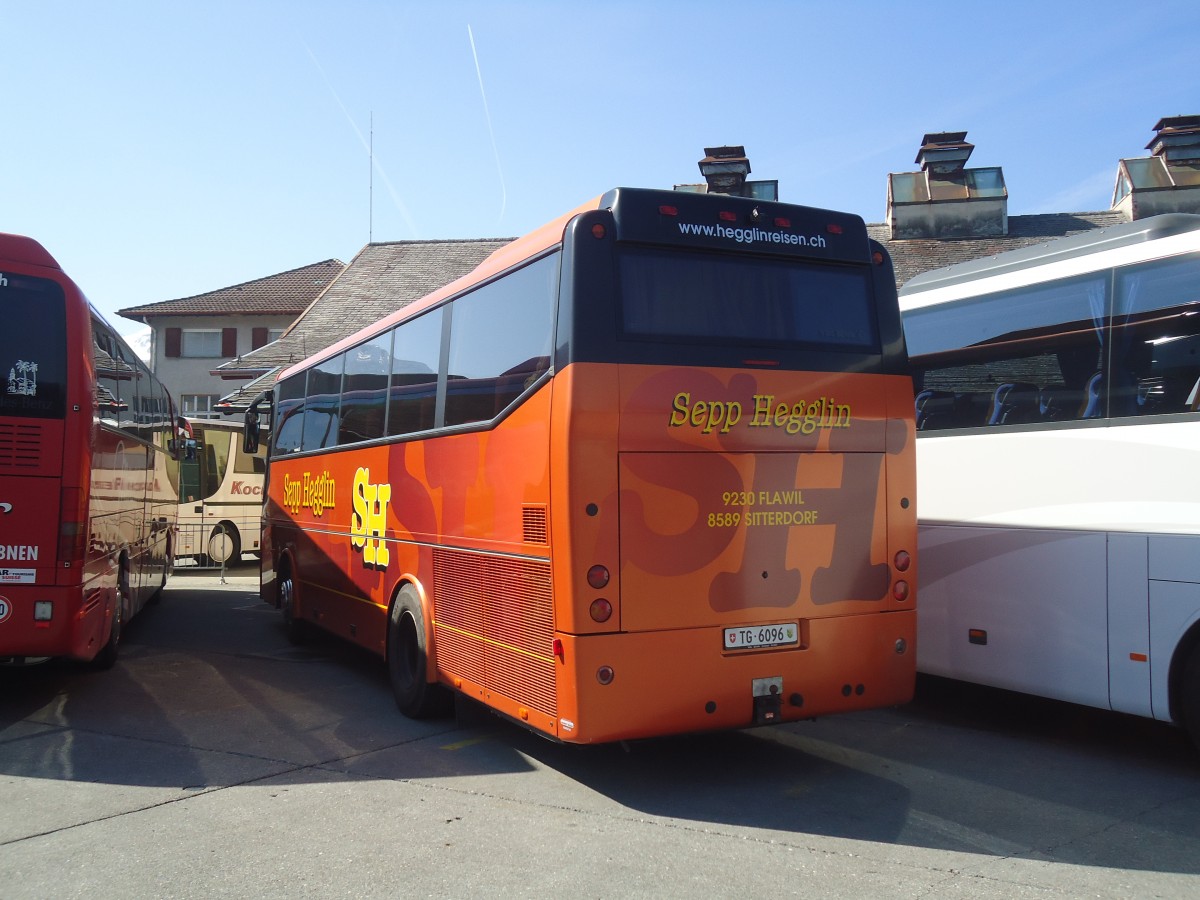 (138'354) - Hegglin, Flawil - Nr. 1/TG 6096 - Bova am 15. M�rz 2012 in Thun, Expo 