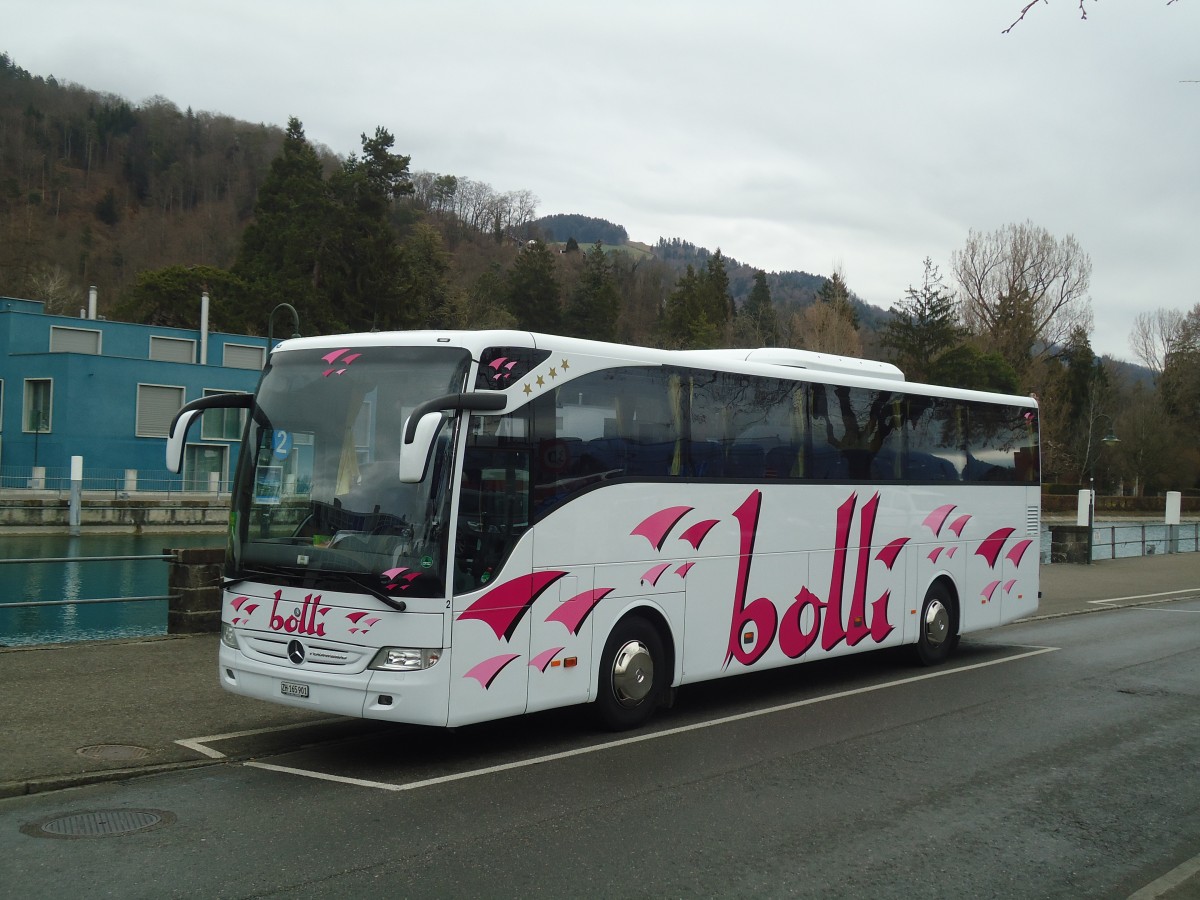 (138'366) - Bolli, Benken - Nr. 2/ZH 165'901 - Mercedes am 18. M�rz 2012 bei der Schiffl�ndte Thun