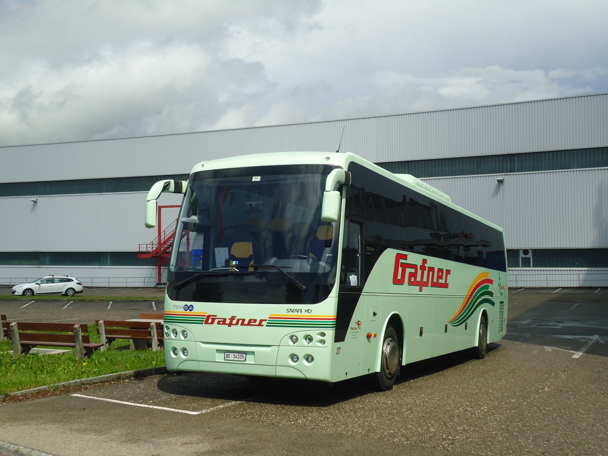 (138'685) - Gafner, Thun - Nr. 27/BE 34'105 - Temsa am 6. Mai 2012 in M�hlin, Fridolinsgasse