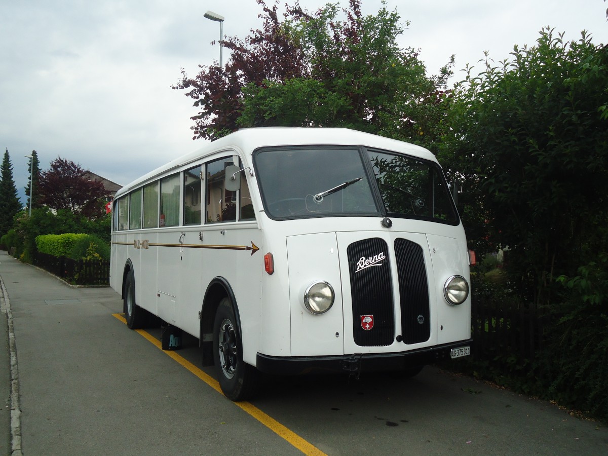 (139'302) - Frei, Rheinsulz - AG 375'311 - Berna/H�hener (ex Pieshold, Bottmingen; ex M+79'509) am 3. Juni 2012 in Thun, Gantrischstrasse