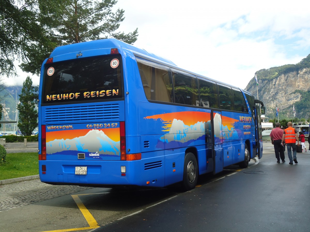(139'403) - K�lin, W�denswil - ZH 103'173 - Mercedes am 11. Juni 2012 beim Bahnhof Fl�elen
