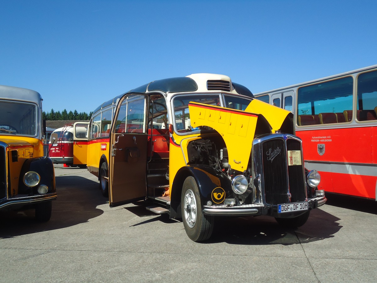 (139'623) - Aus Deutschland: Fr�de, Kronwieden - DGF-DF 10H - Saurer/FHS (ex St�ckli, Zofingen; ex Schumacher, Sisseln; ex M+79'517; ex P 23'156) am 16. Juni 2012 in Hinwil, AMP