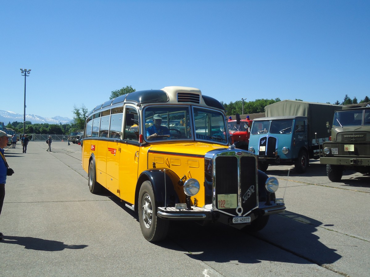 (139'642) - R�egg, R�ti - SG 45'977 - FBW/FHS (ex Kantonspolizei, Bern; ex P 23'180; ex P 2216) am 16. Juni 2012 in Hinwil, AMP