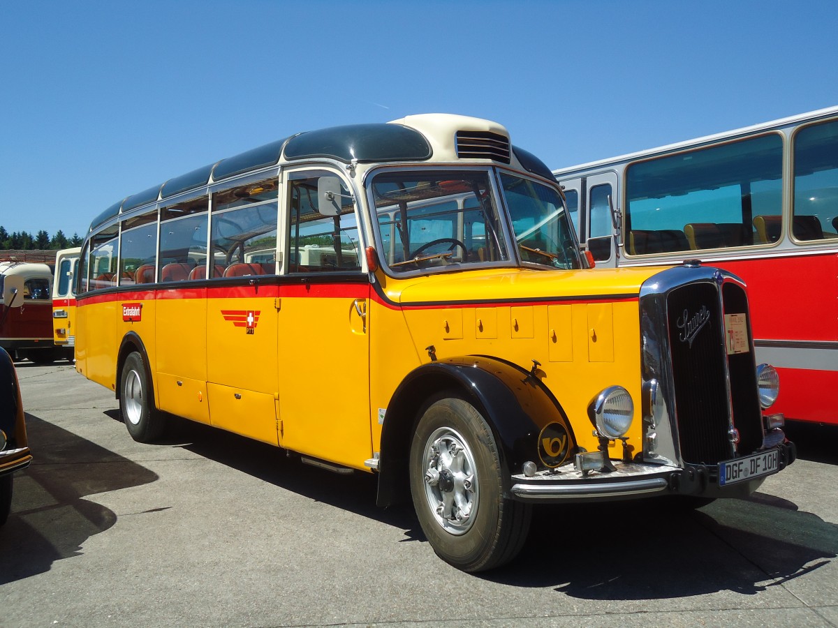 (139'696) - Aus Deutschland: Fr�de, Kronwieden - DGF-DF 10H - Saurer/FHS (ex St�ckli, Zofingen; ex Schumacher, Sisseln; ex M+79'517; ex P 23'156) am 16. Juni 2012 in Hinwil, AMP