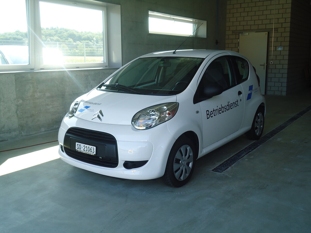 (139'909) - BOGG Wangen b.O. - SO 21'063 - Citro�n am 23. Juni 2012 in Lostorf, Garage