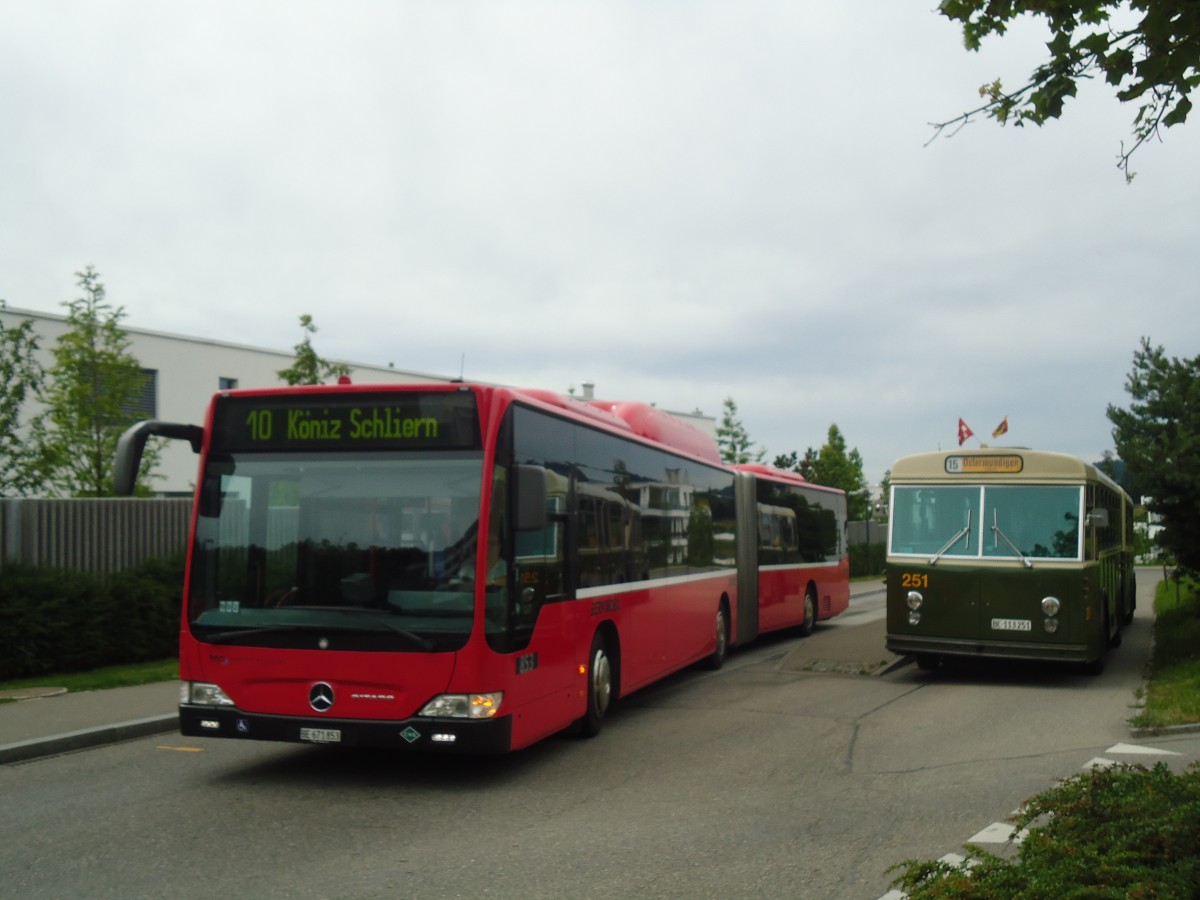 (140'149) - Bernmobil, Bern - Nr. 853/BE 671'853 - Mercedes am 24. Juni 2012 in Ostermundigen, R�ti