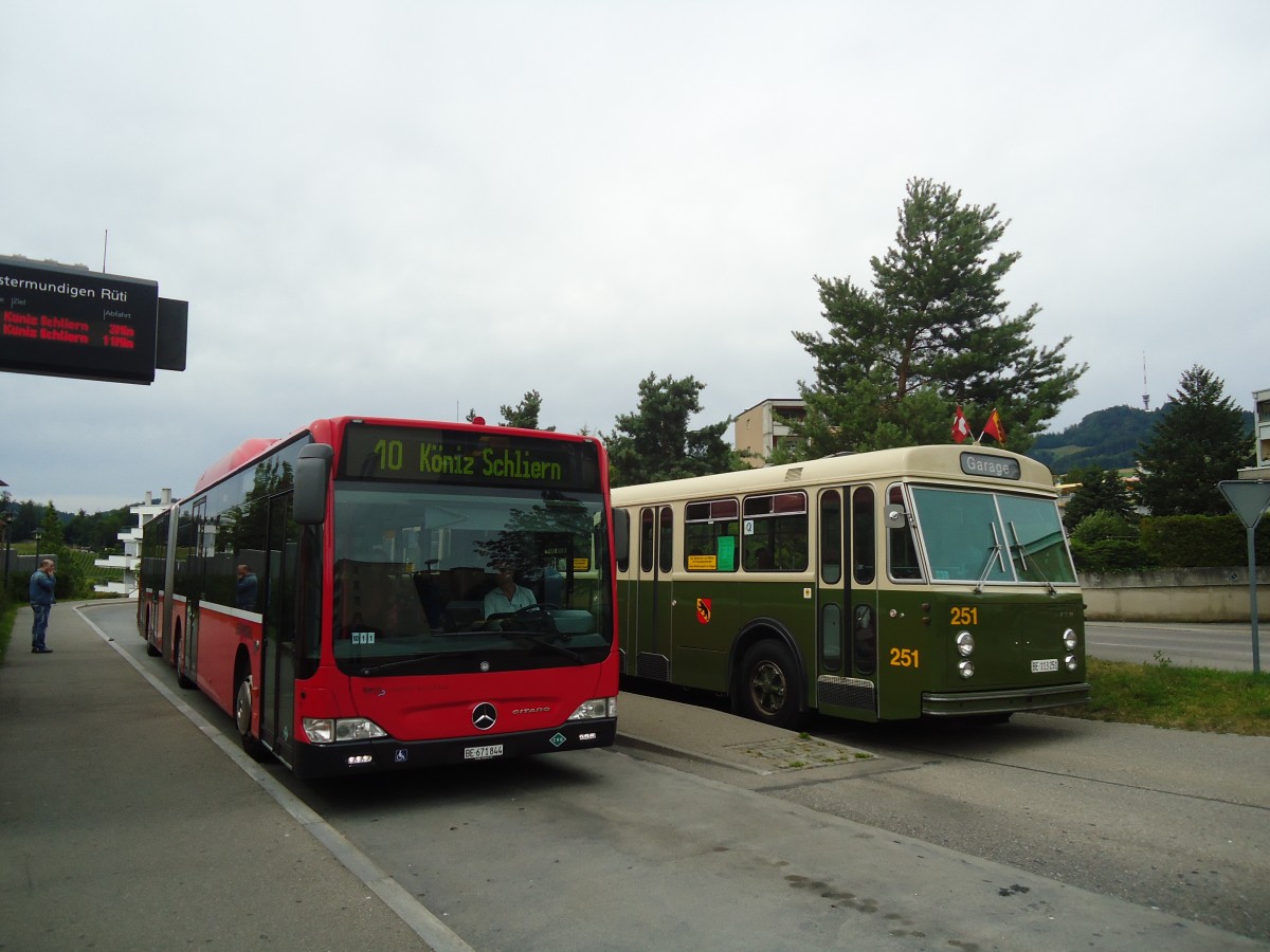 (140'155) - Bernmobil, Bern - Nr. 844/BE 671'844 - Mercedes am 24. Juni 2012 in Ostermundigen, R�ti