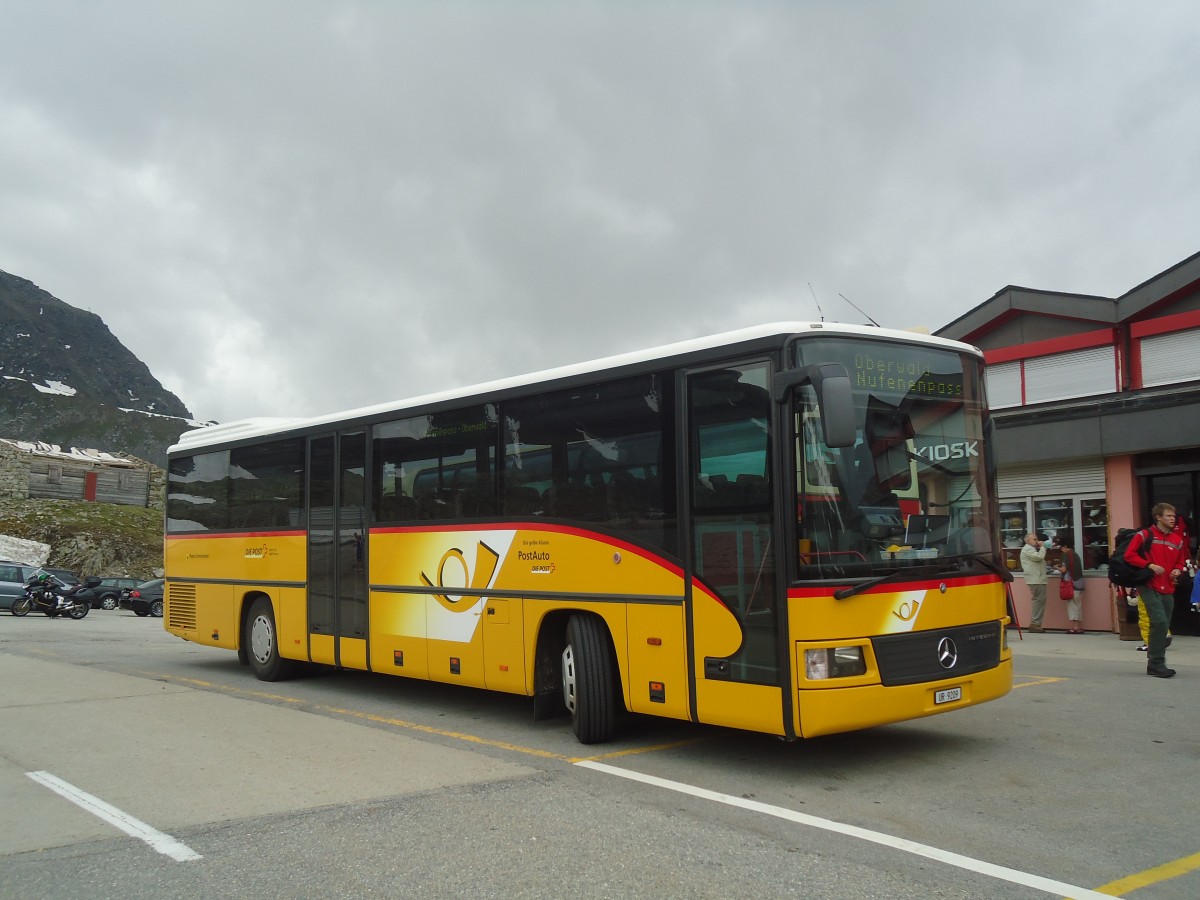 (140'320) - Mattli, Wassen - UR 9209 - Mercedes am 1. Juli 2012 in Nufenen, Passh�he