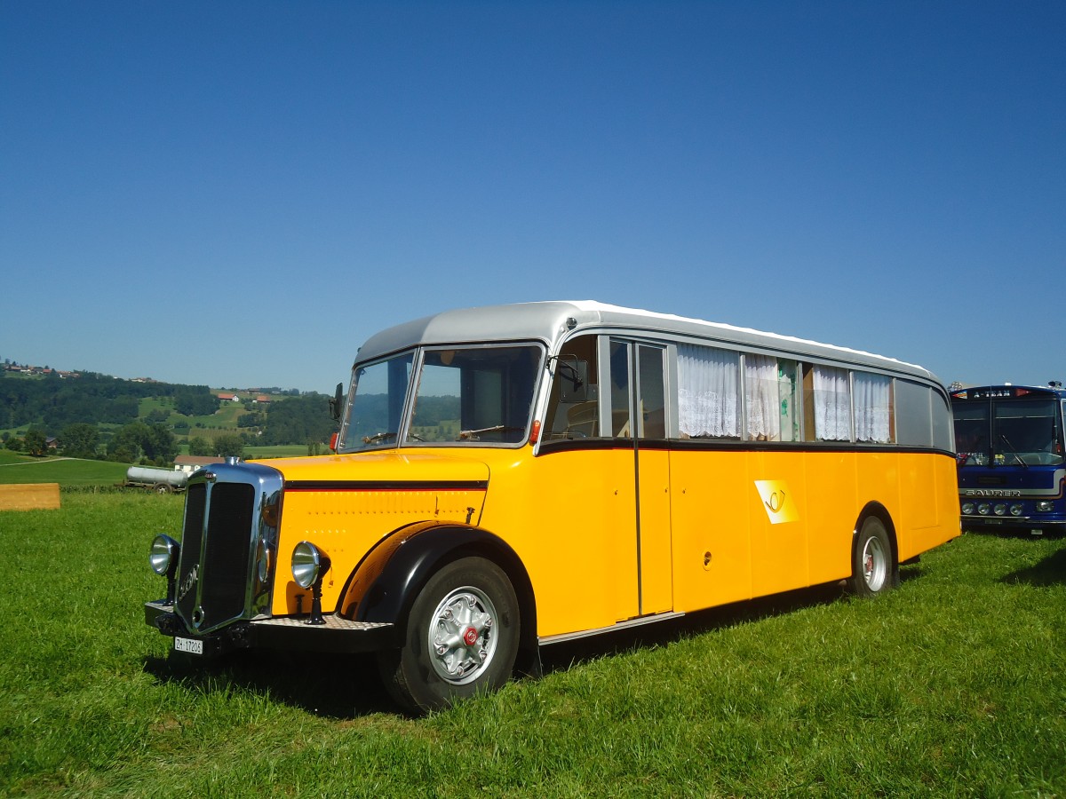 (141'168) - Badertscher, Winterthur - ZH 17'206 - FBW/T�scher (ex P 24'574; ex P 1394) am 18. August 2012 in Affeltrangen, Kreuzegg