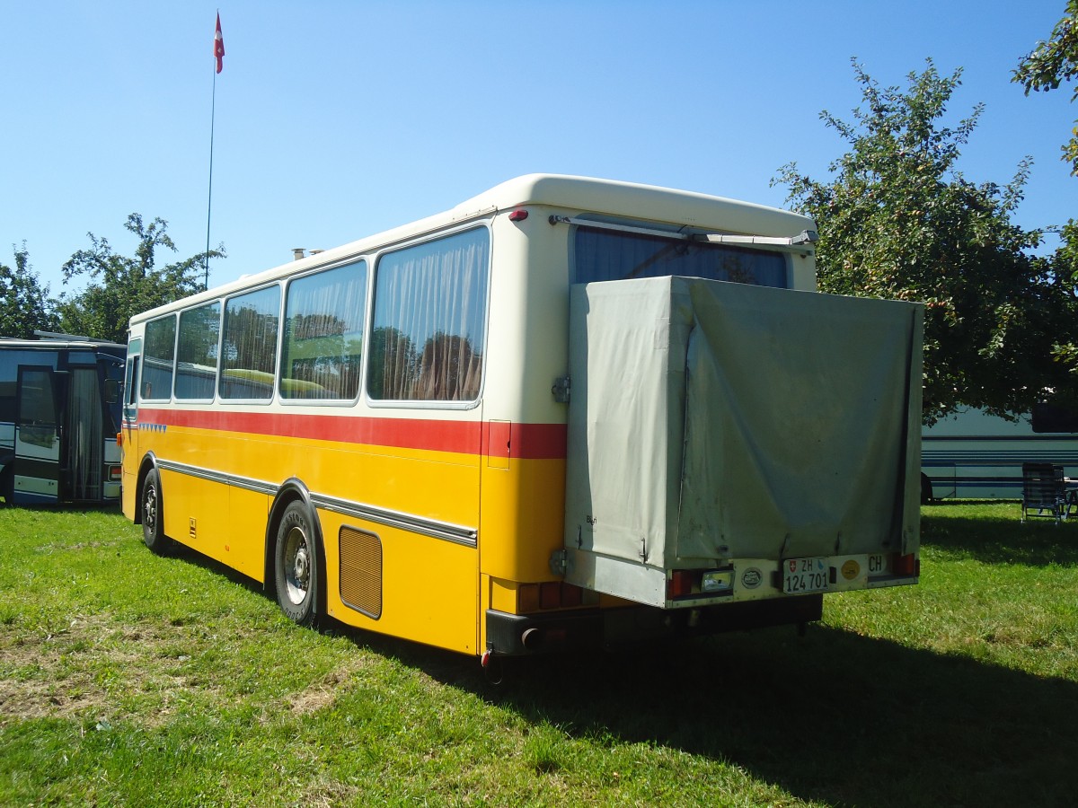 (141'224) - Toldo, Z�rich - ZH 124'701 - Saurer/R&J (ex Peter, Pfaffnau) am 18. August 2012 in Affeltrangen, Kreuzegg