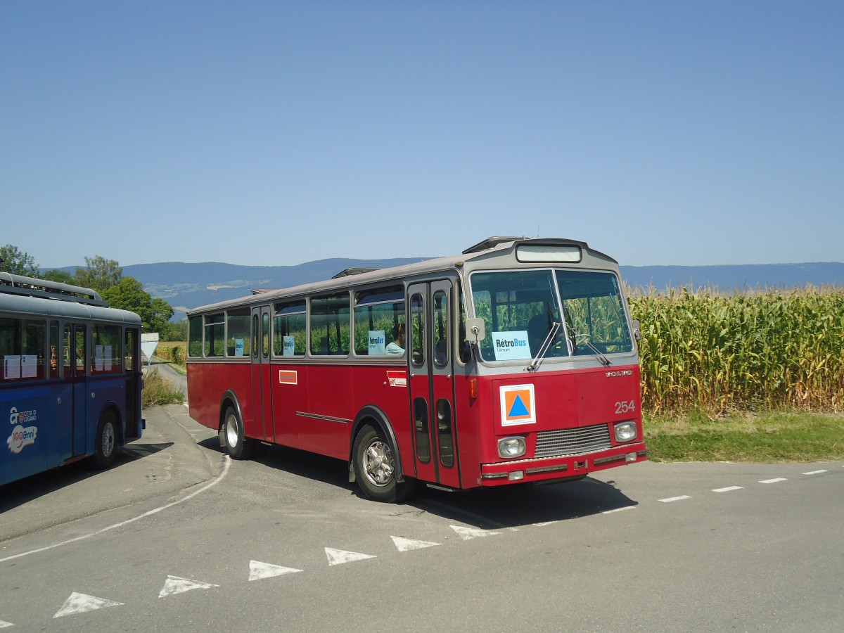 (141'305) - Zivilschutz, Winterthur (R�trobus) - Nr. 254/VD 722'000 - Volvo/T�scher (ex WV Winterthur Nr. 254) am 19. August 2012 in Yvonand, Halle TVS