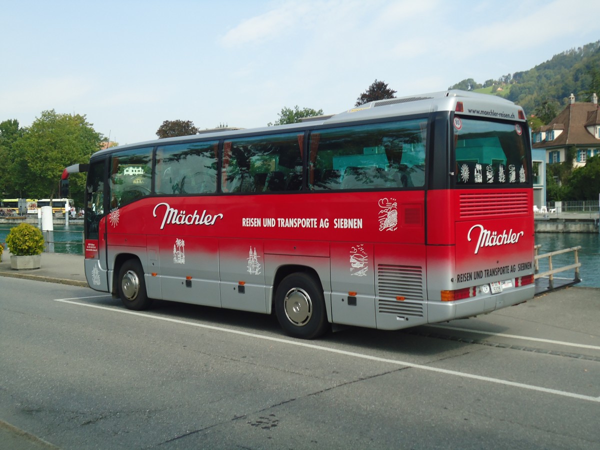 (141'473) - M�chler, Siebnen - SZ 5328 - Mercedes am 11. September 2012 bei der Schiffl�ndte Thun