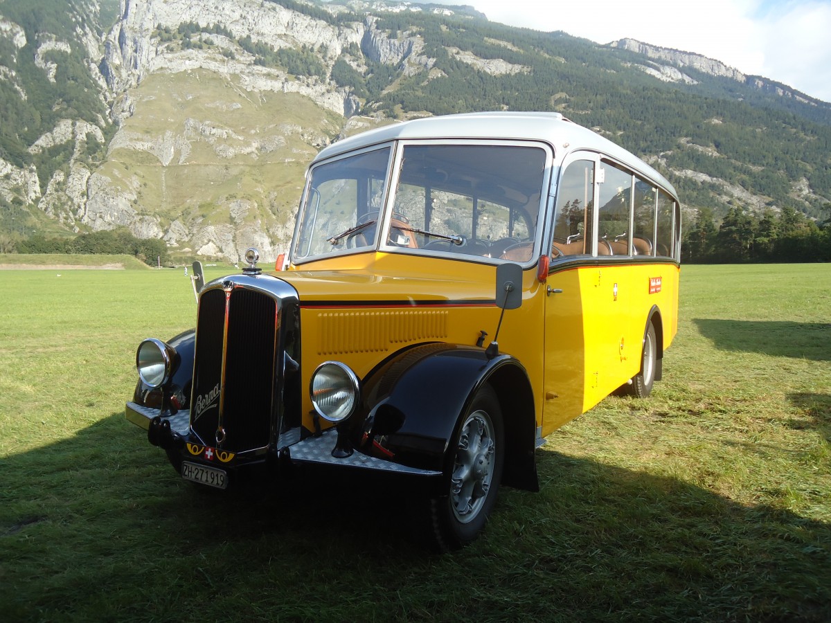 (141'605) - Hurter, M�nchaltdorf - ZH 271'919 - Berna/FHS (ex Volkart, Russikon; ex ASD Aigle; ex P 21'003) am 15. September 2012 in Chur, Waffenplatz