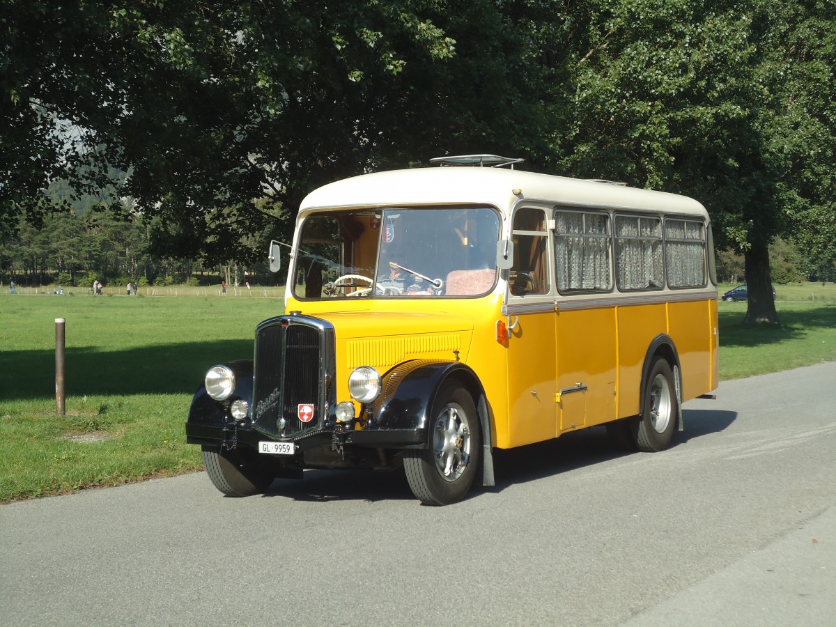 (141'689) - Pfeiffer, H�tten - GL 9959 - Berna/Regazzoni (ex Rieser, H�tten; ex Jelmorini, Tesserete; ex Malfanti, Sonvico) am 15. September 2012 in Chur, Waffenplatz
