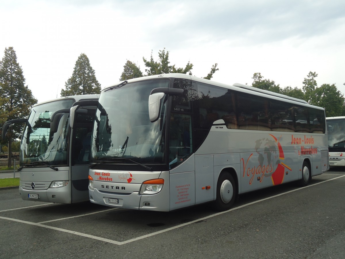 (141'861) - Chardonnens, F�tigny - VD 311'226 - Setra am 26. September 2012 in Thun, Seestrasse