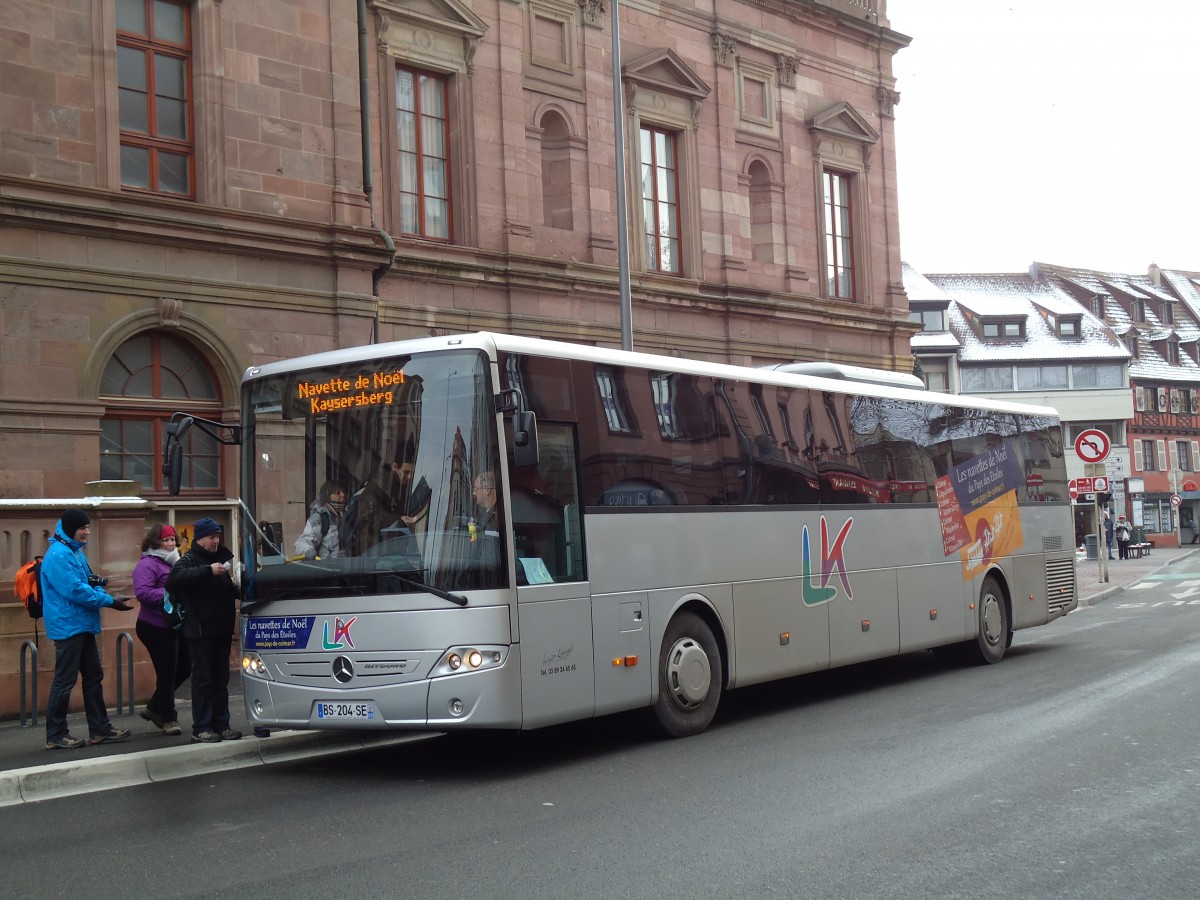 (142'350) - Kunegel, Colmar - BS 204 SE - Mercedes am 8. Dezember 2012 in Colmar, Th��tre