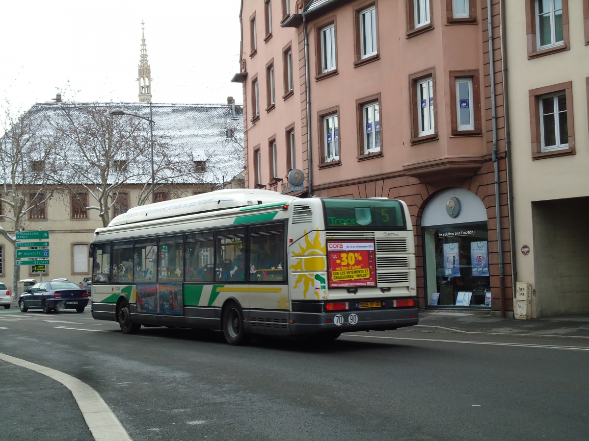 (142'351) - TRACE Colmar - Nr. 154/9205 XP 68 - Renault am 8. Dezember 2012 in Colmar, Th��tre