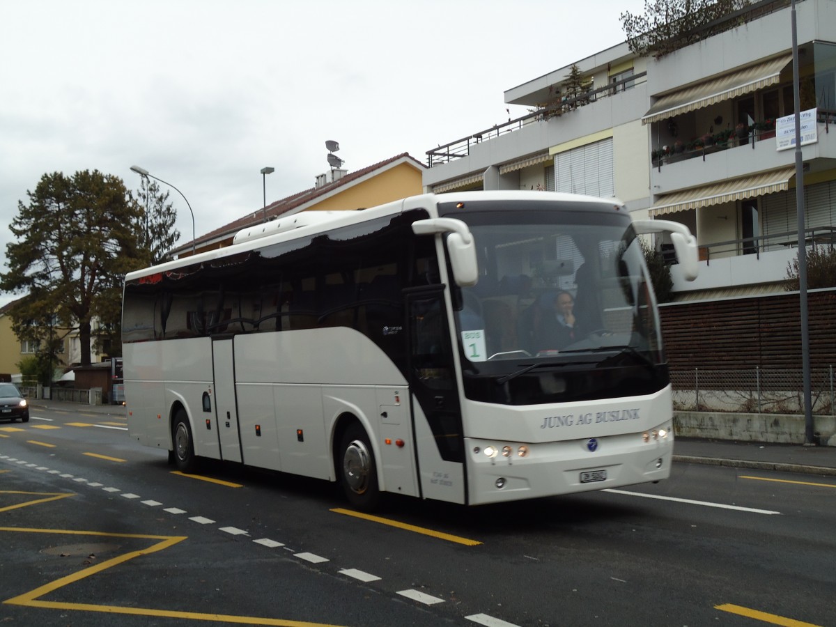 (142'695) - Jung, Z�rich - ZH 5022 - Temsa am 28. Dezember 2012 in Thun, D�rrenast
